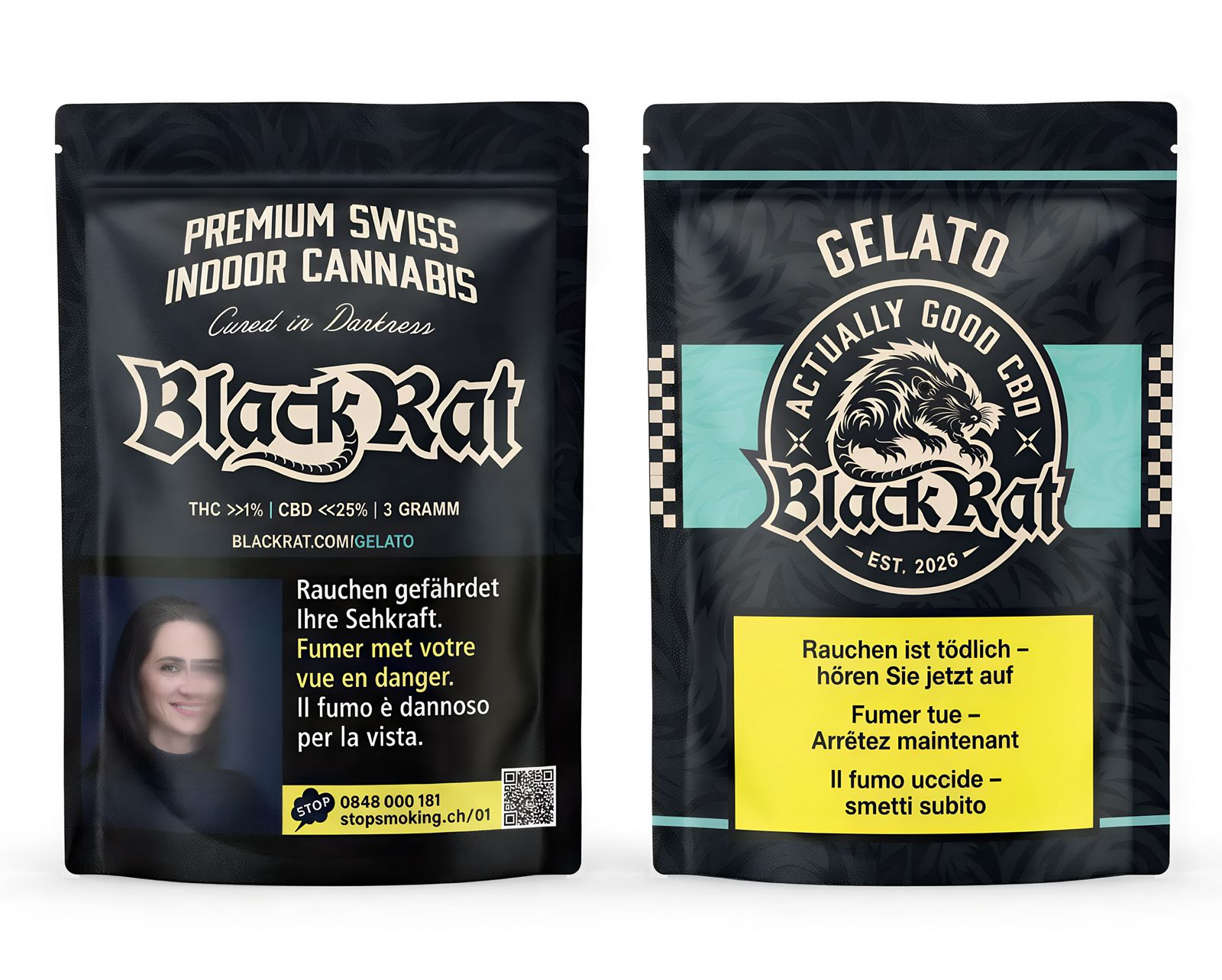 Black Rat CBD - Gelato 3g